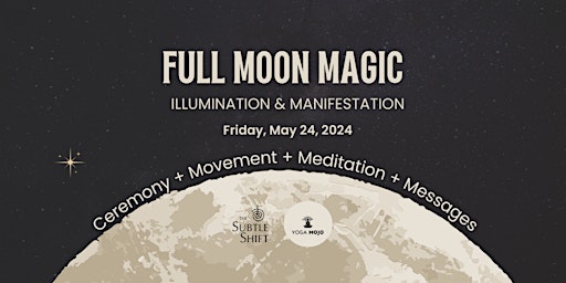 Image principale de Full Moon Magic Evening Retreat