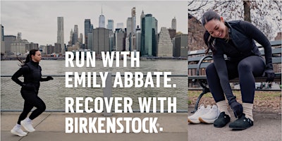Immagine principale di Run & Recover with BIRKENSTOCK® Hosted by Marathoner Emily Abbate 