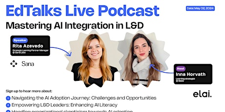 Mastering AI Integration in L&D Live Podcast