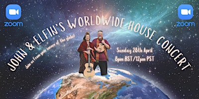 Imagem principal do evento John & Elfin's Worldwide House Gig