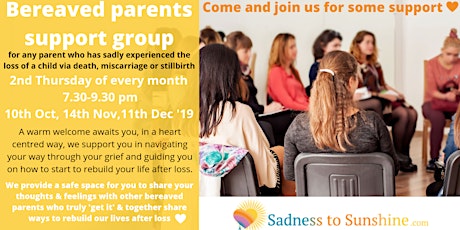 Bereaved parents' support group primary image