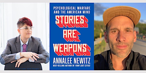 Imagem principal de Stories are Weapons with Annalee Newitz and Alexis Madrigal