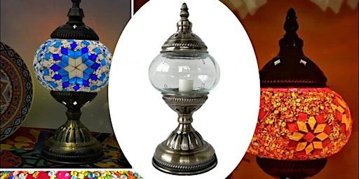 Imagem principal do evento Make Your Own Glass Mosaic Lamp Workshop