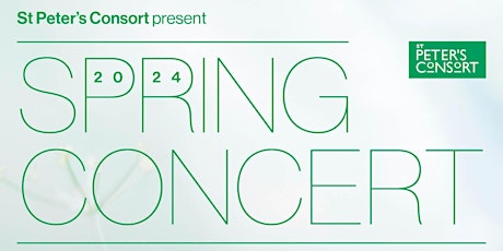 St Peter's Consort Spring Concert