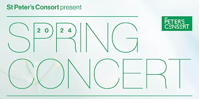 Image principale de St Peter's Consort Spring Concert