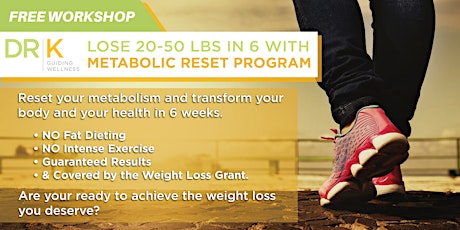 Metabolic Reset: Addressing 3 Overlooked Causes of Weight Loss Resistance primary image