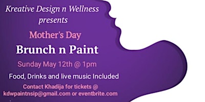 Immagine principale di Mother's Day Brunch and Paint 