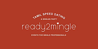 Tamil Speed Date by Ready2mingle primary image