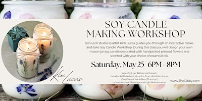 Soy Candle Making Workshop primary image