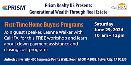 First-Time Homebuyer Event with CalHFA