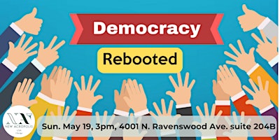 Imagem principal do evento Democracy rebooted: ancient political ideas for today’s freethinkers