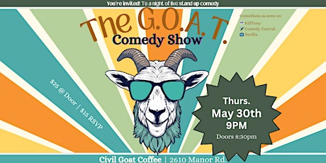 The G.O.A.T Comedy Show