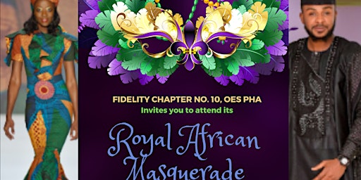 Imagem principal do evento Royal African Masquerade