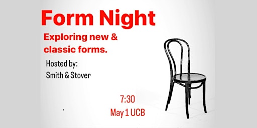 Immagine principale di Form Night! Hosted by Smith and Stover 