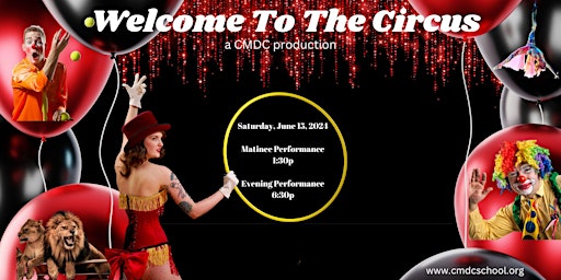 Imagem principal do evento WELCOME TO THE CIRCUS - Evening Performance
