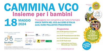 Hauptbild für Cammina VCO - Insieme per i bambini