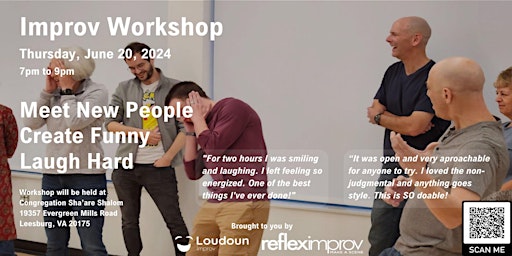 Improv  For Everyone Workshop - August 24 primary image