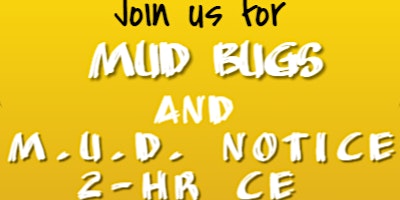 Imagen principal de Mud Bugs and M.U.D. Notice CE