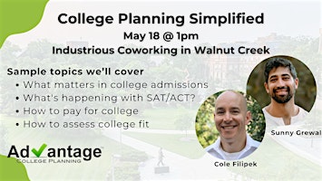 Imagem principal do evento College Planning Simplified