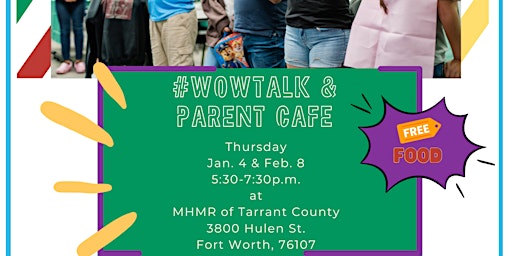 Primaire afbeelding van Face to Face Parent Cafe- Fort Worth