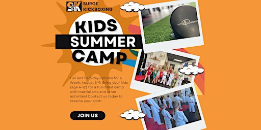 Kids Karate Summer Camp (Full Day Option) primary image