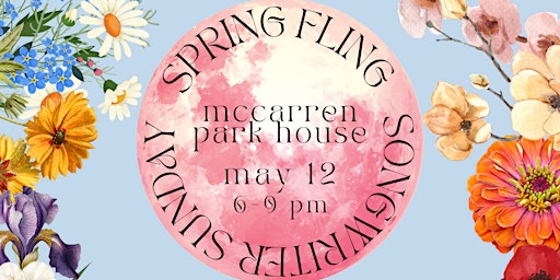 Spring Fling Songwriter Sunday primary image