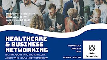 Image principale de Healthcare and Business Networking | Elevating Your Potential - DC