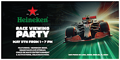 Image principale de Cinco de Mayo Heineken Race Viewing Party at The Plaza