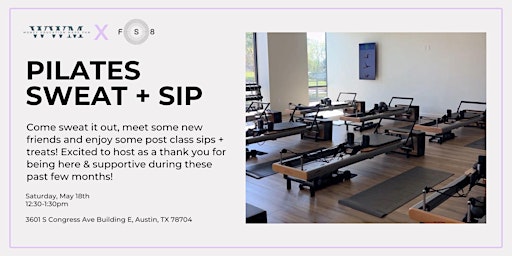 Pilates Sweat + Sip  primärbild