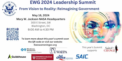 Imagen principal de EWG LEADERSHIP SUMMIT 2024: From Vision to Reality: Reimagining Government