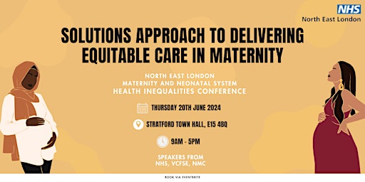 Imagem principal do evento TO BE RESCHEDULED - North East London LMNS Health Inequalities Conference