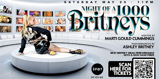 Imagem principal do evento Night of 1000 Britneys