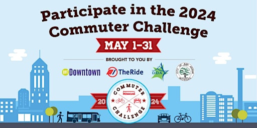 Imagem principal do evento Commuter Challenge Pop Up (Blake Transit Center)