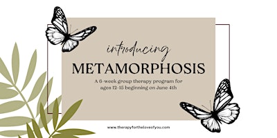 Imagem principal do evento METAMORPHOSIS- Group Therapy