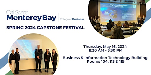 2024 Spring  College of Business Capstone Festival primary image