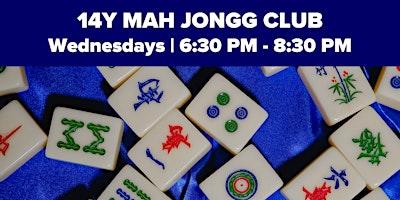 Imagem principal do evento 14Y Mah Jongg Club