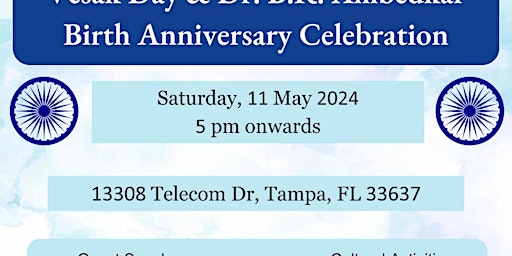 Imagem principal de Vesak Day and Dr B. R. Ambedkar  Birth Anniversary Celebration Florida