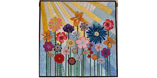 "Whimsical Garden" quilt workshop  primärbild