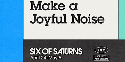 Imagem principal do evento Six of Saturns | Noah Young Band