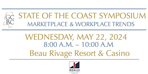 Primaire afbeelding van 2024 State of the Coast Symposium - Marketplace & Workplace Trends