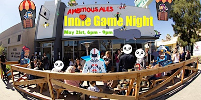 Imagem principal do evento Ambitious Indie Game Night
