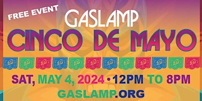 Gaslamp Cinco de Mayo primary image
