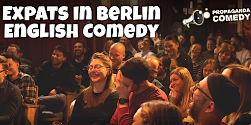 Imagem principal do evento EXPATS in BERLIN Special  - English Comedy SHOW (+FREE Shots) w/ Fitz