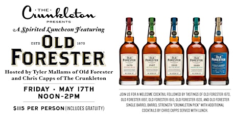A Spirited Luncheon with Old Forester