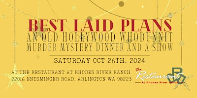 Best Laid Plans - An Old Hollywood Whodunnit primary image