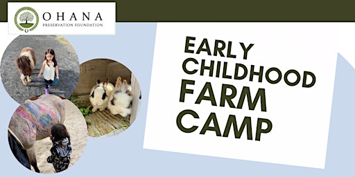 Imagem principal do evento Early Childhood Farm Camp