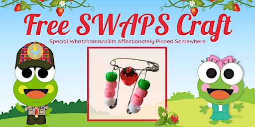 Free SWAPS craft at sweetFrog Rosedale primary image