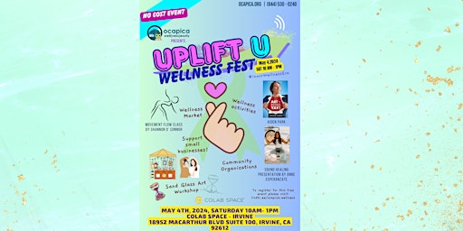 Uplift U Wellness Fest primary image
