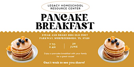 LHRC Pancake Breakfast and Fundraiser