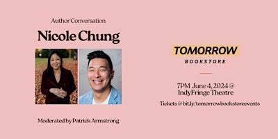 Tomorrow Talks: Nicole Chung with Patrick Armstrong  primärbild